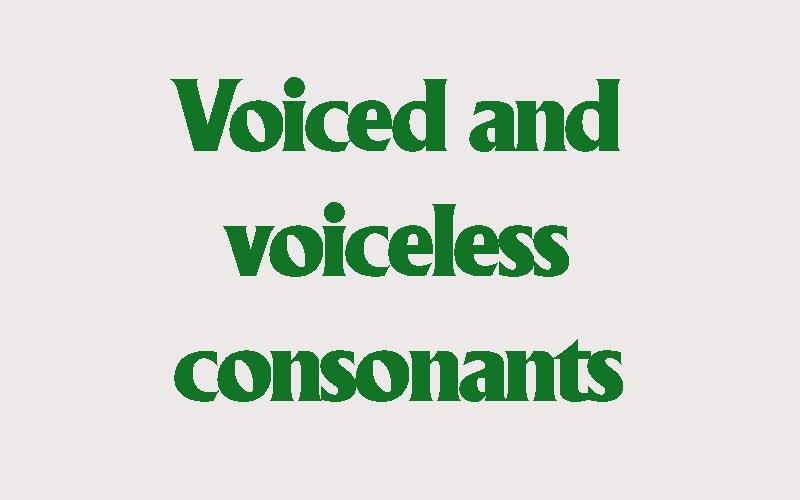 Difference between voiced and voiceless consonants - Quiz.io.vn